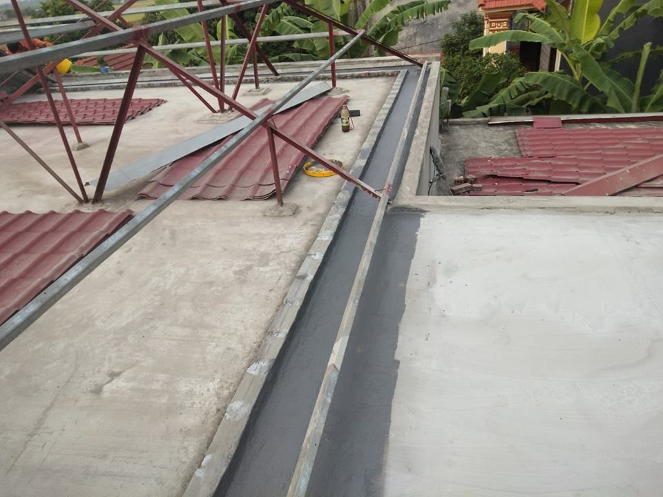 Xử lý chống thấm mái tại Bắc Giang